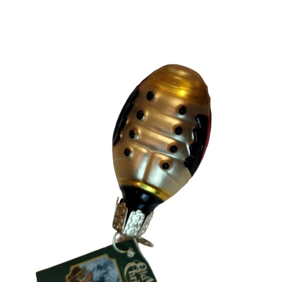 Old World Christmas 2018 Glass Lucky Ladybug Christmas Ornament (New) - Picture 3 of 6